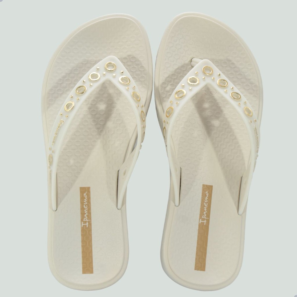 Tamanco Ipanema Luxe Adulto Bege Claro
