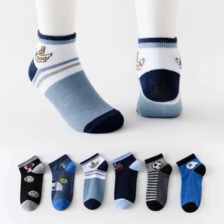 Kit 1 Ate 24 Pes Meia Infantil Menino Feminino 75% Algodao de Criança 1 a 9 anos 6810