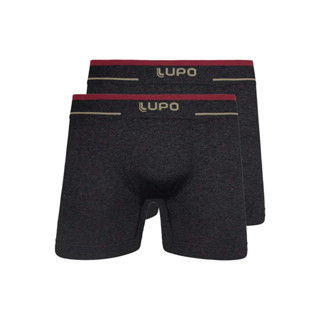 Kit com 2 Cuecas Boxer Lupo 17800-001 Plus Size em Oferta na Shopee