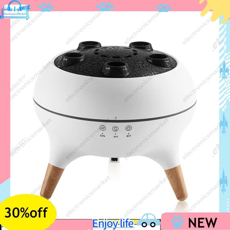 🌹Umidificador De Ar De Água-Viva De 5 Portas Difusor De Aroma De Mesa Óleo Essencial em Oferta na Shopee
