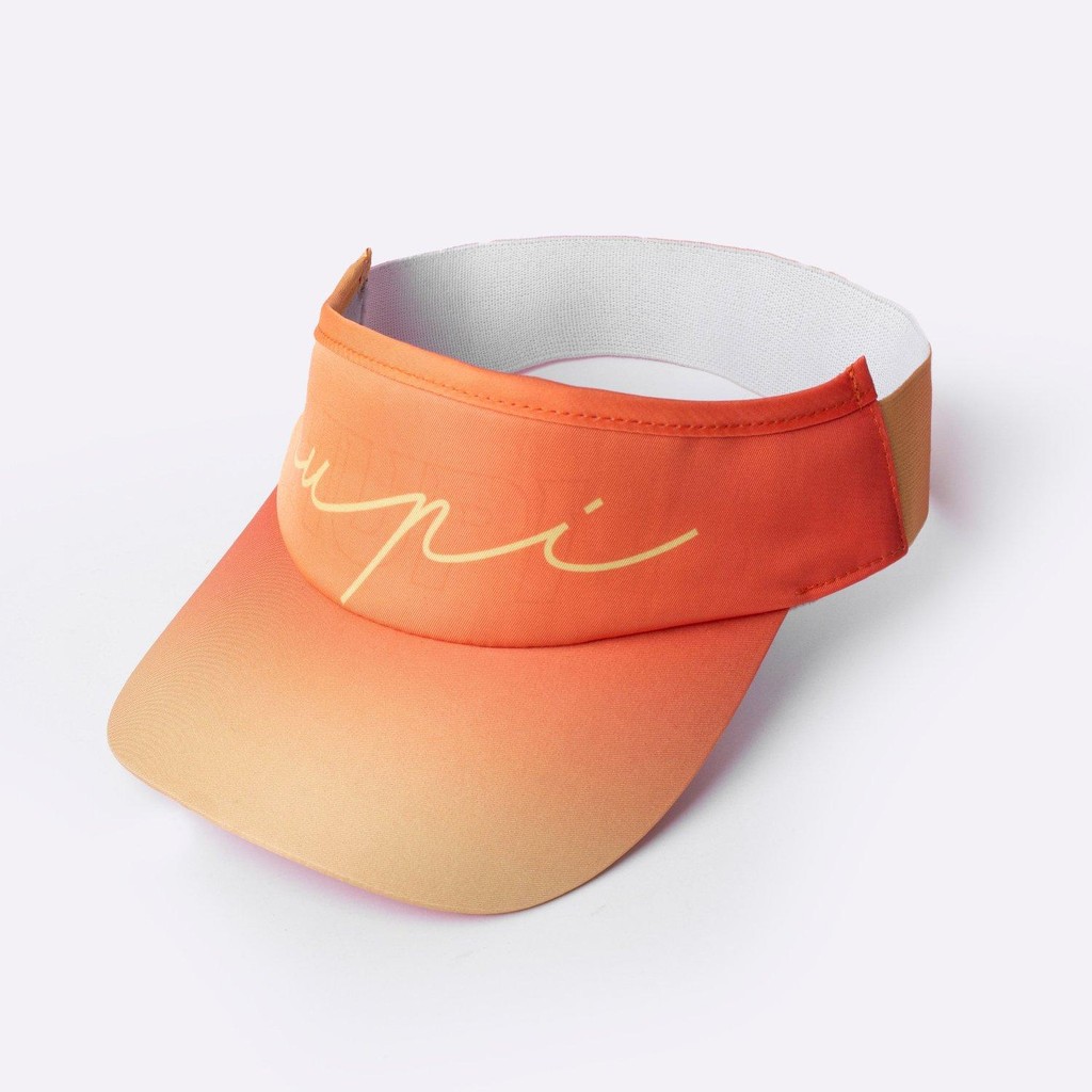 Viseira para Corrida HUPI Colors Laranja em Oferta na Shopee