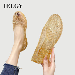 Sandálias Femininas De Cristal IELGY Com Salto Fora Do Trabalho E Sapatos Ocos Femininos em Oferta na Shopee