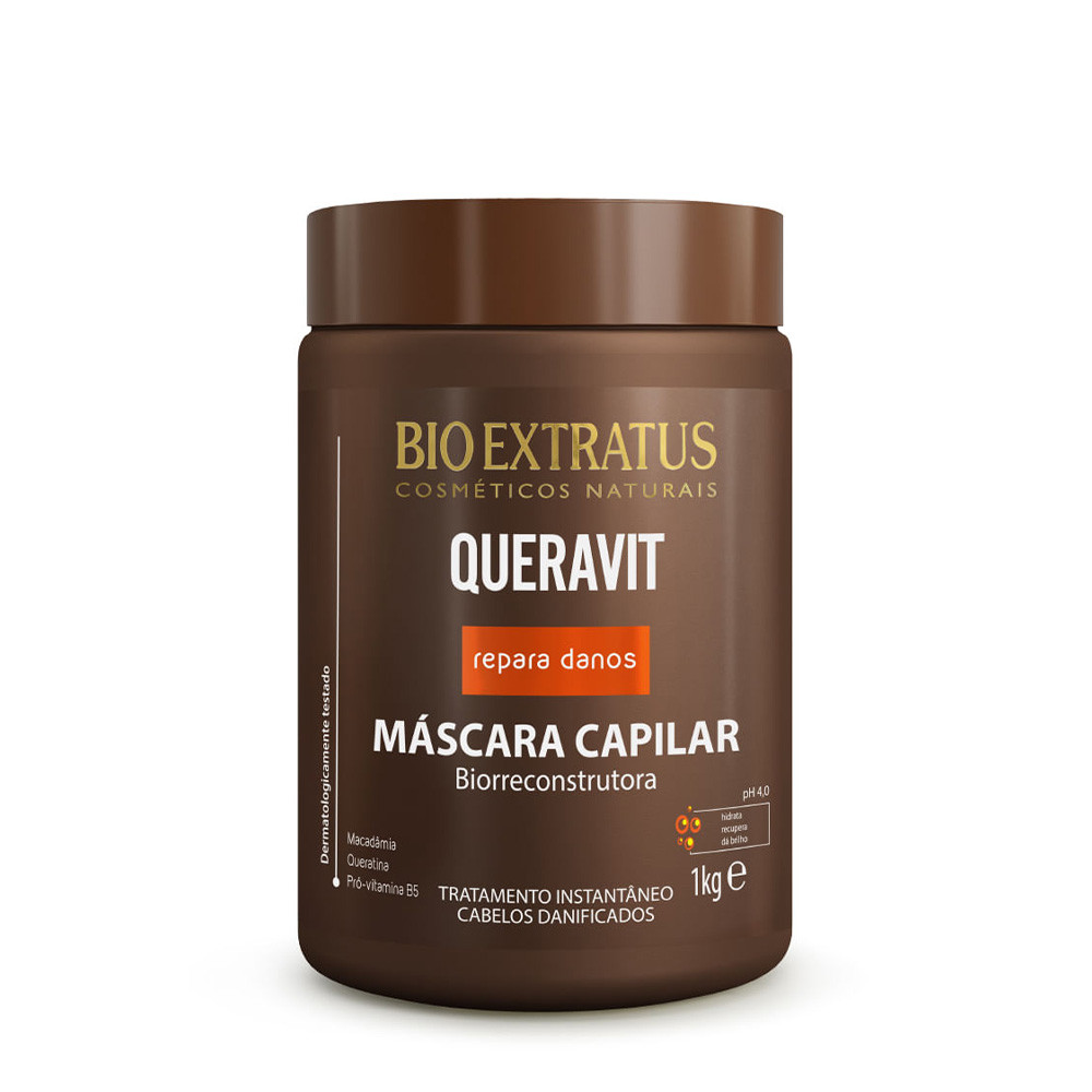 Bio Extratus Queravit - Máscara Capilar 1kg em Oferta na Shopee