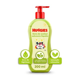 Sabonete Líquido Huggies Camomila Seguro para Recém-Nascido 200ml em Oferta na Shopee