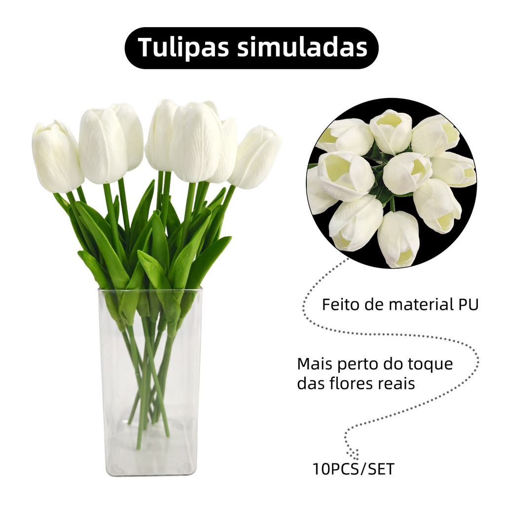 Tulipas Brancas: Onde Comprar | BuscaProdutos