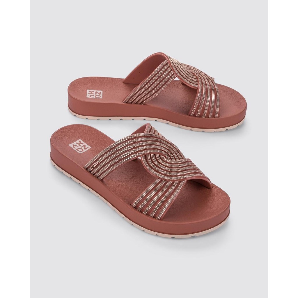 Chinelo Slide Plataforma Feminino Zaxy Chic em Oferta na Shopee