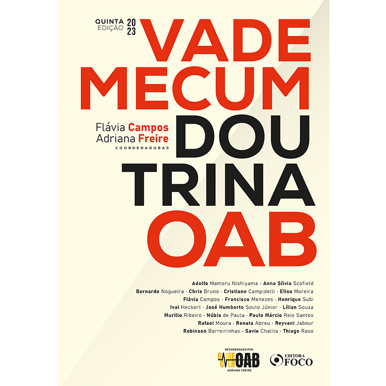 Vade Mecum Doutrina da OAB - 5ª ED - 2023Livros blvdf