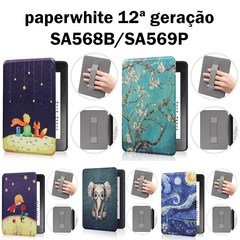 CZY Capa Com Alça para Kindle paperwhite Kindle Colorsoft Colorsoft Signature 12ª geração 7 polegadas SA568B/SA569P 2024 em Oferta na Shopee