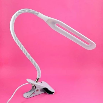 Luminária De Mesa Com Garra Manicure Maquiagem Leitura USB