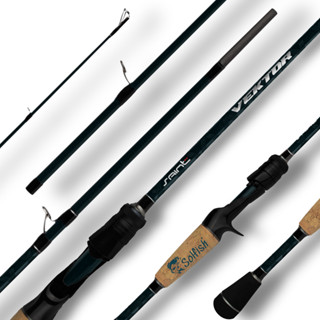 Vara Saint Vektor 1,73m 25lbs 2 Partes Para Carretilha Carbono IM8 Para Isca Artificial e Natural em Oferta na Shopee