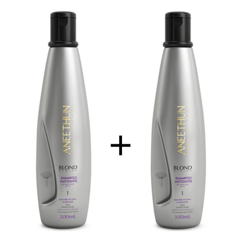 Kit Aneethun Blond System 2 Shampoos Matizante 300ml LJJ