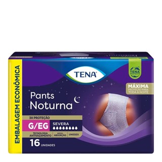 Roupa Intima Tena Pants Noturna G/EG Com 16 Unidades em Oferta na Shopee