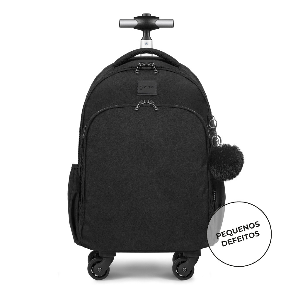 Outlet Mochila Escolar de 4 Rodinhas Fun Gocase - Leves Defeitos