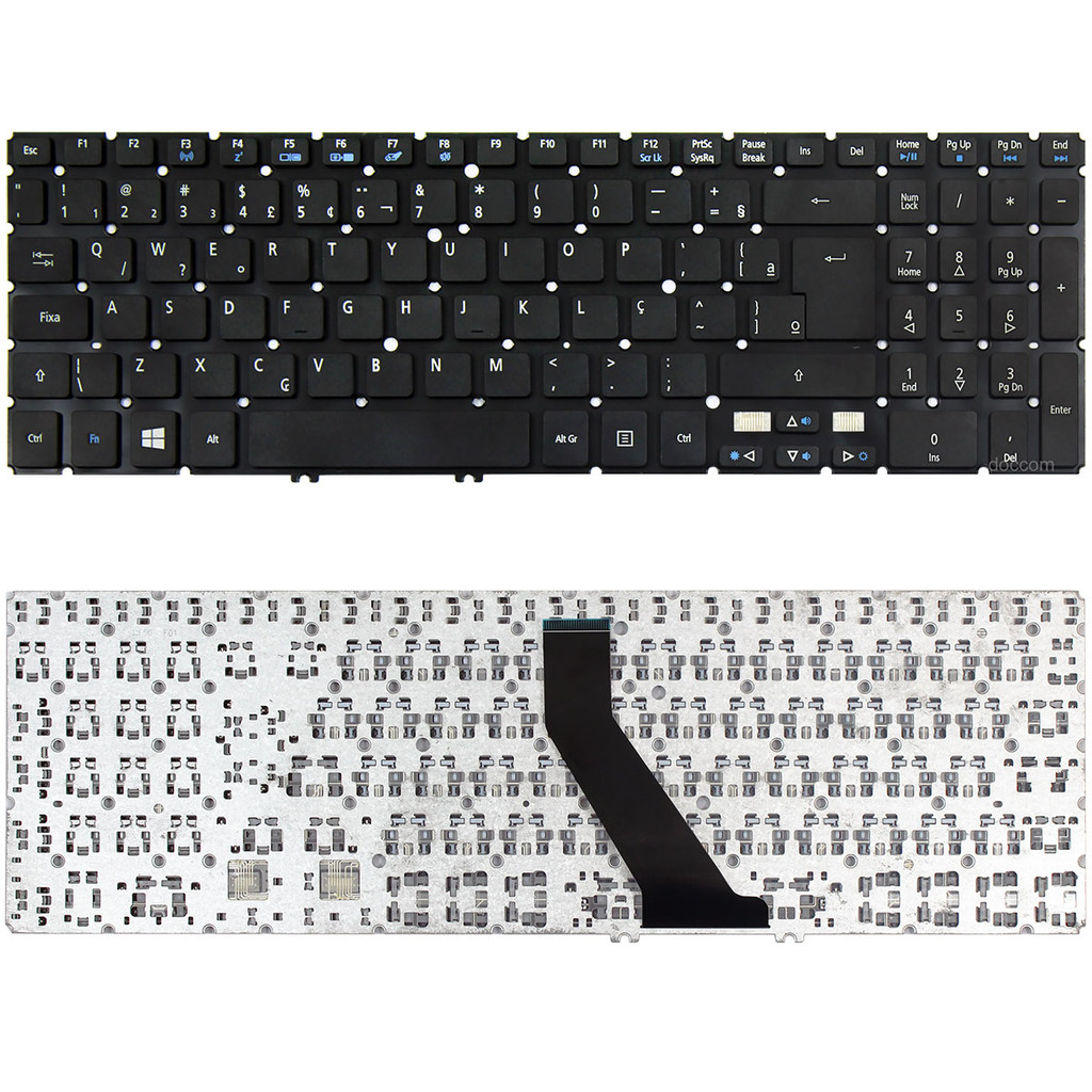 Teclado Para Notebook Acer Aspire V3-531p V5-531 V5-531p V5-551g V5-571 V5-571g V5-571p V5-571pg V7-582p V7-582pg