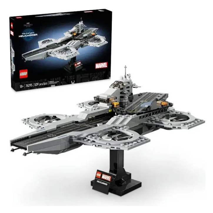 Lego Marvel Porta Aviões Dos Vingadores TBD LSH - 76295