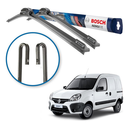 Palheta Limpador Parabrisa Bosch Renault Kangoo 1998 A 2016 em Oferta na Shopee