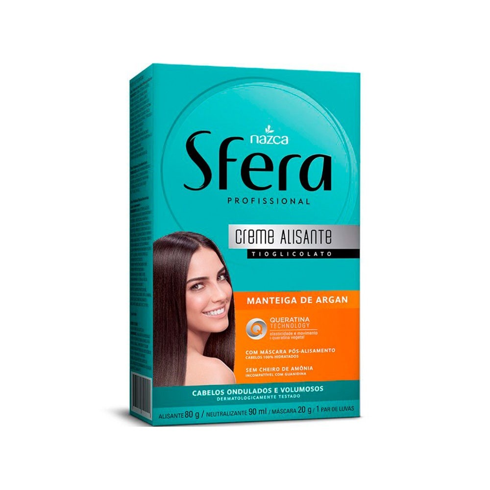 Kit Alisante Sfera Nazca Manteiga De Argan em Oferta na Shopee