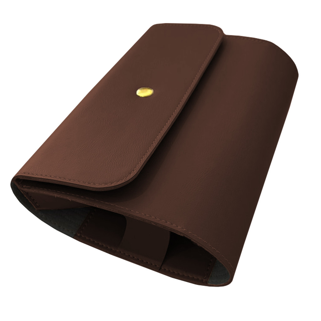 Capa Case Estojo para Mouse e Carregador Marrom em Oferta na Shopee