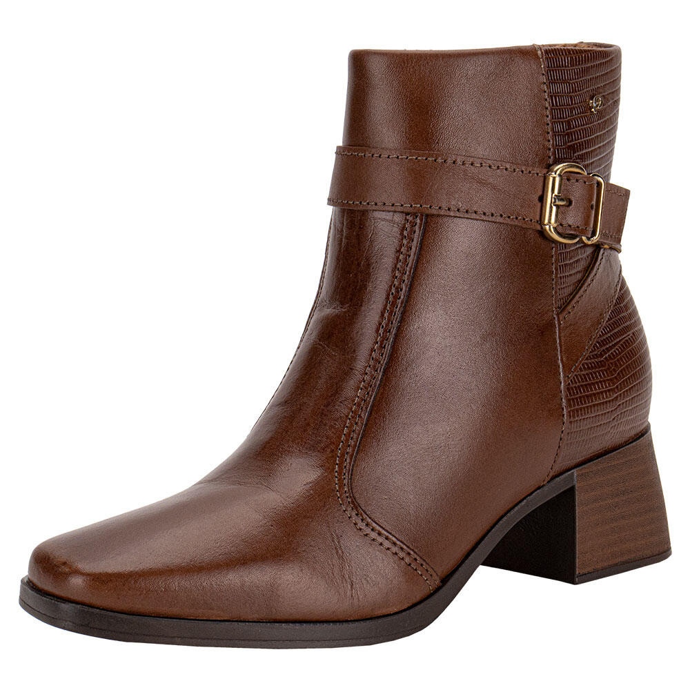 Bota Feminina Cano Baixo Pegada 282353 em Oferta na Shopee