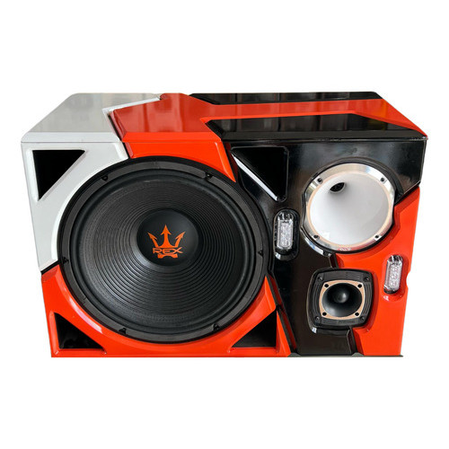 Caixa Som Automotivo Trio 15p Som Automotivo Rex 400w
