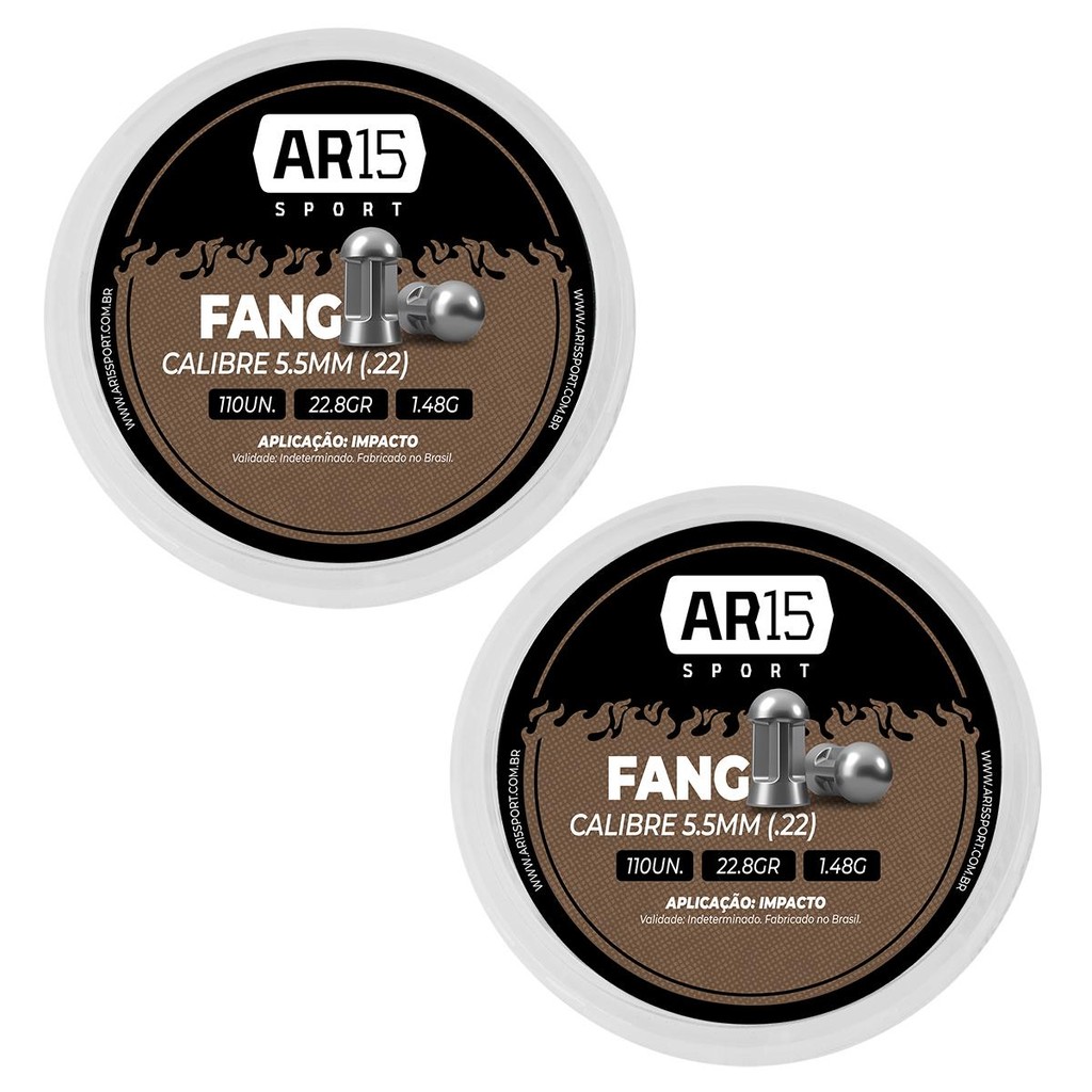 Chumbinho 5.5 Munição Carabina Espingarda - 220un em Oferta na Shopee