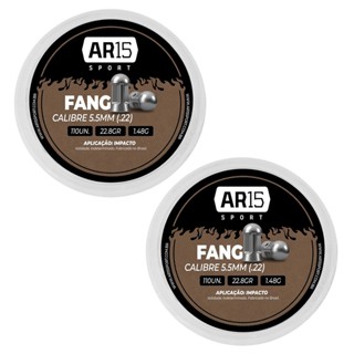 Chumbinho 5.5 Munição Carabina Espingarda - 220un em Oferta na Shopee