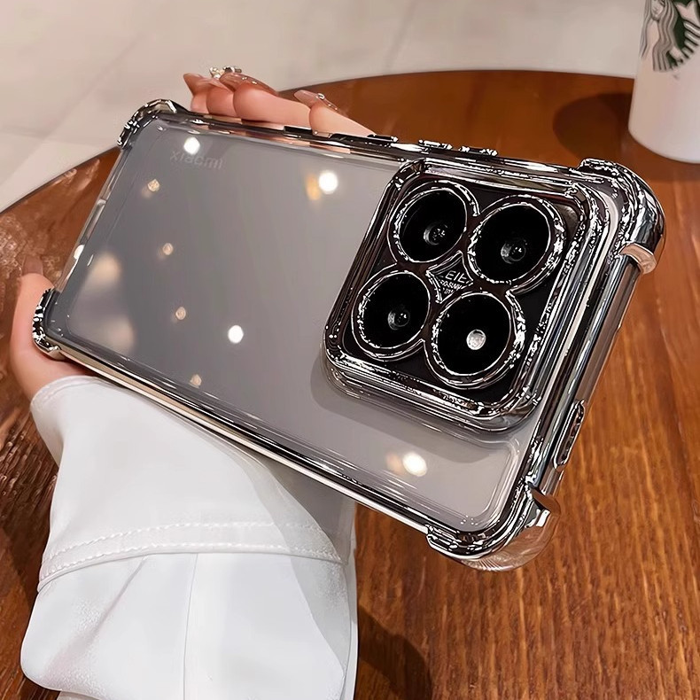 Capa Para Motorola Moto G56 G86 Transparente Macio Tpu Quatro Cantos Airbag De Telefone À Prova De Choque em Oferta na Shopee