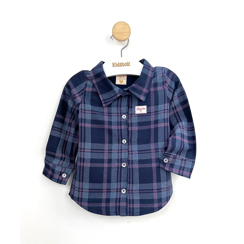 Detalhes do Camisa Menina Xadrez Flanelada - Angerô