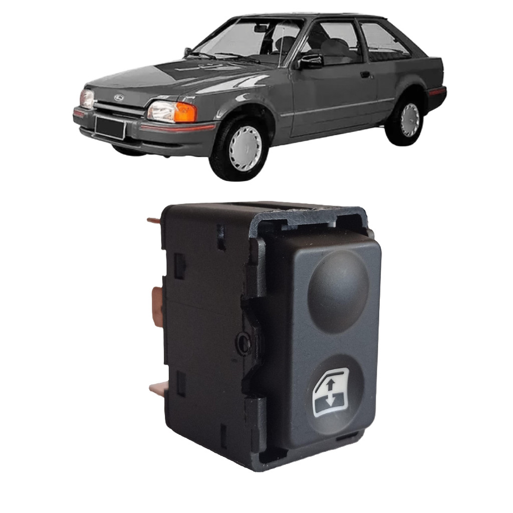 Botão Vidro Elétrico Escort 1993 1994 1995 1996 Console