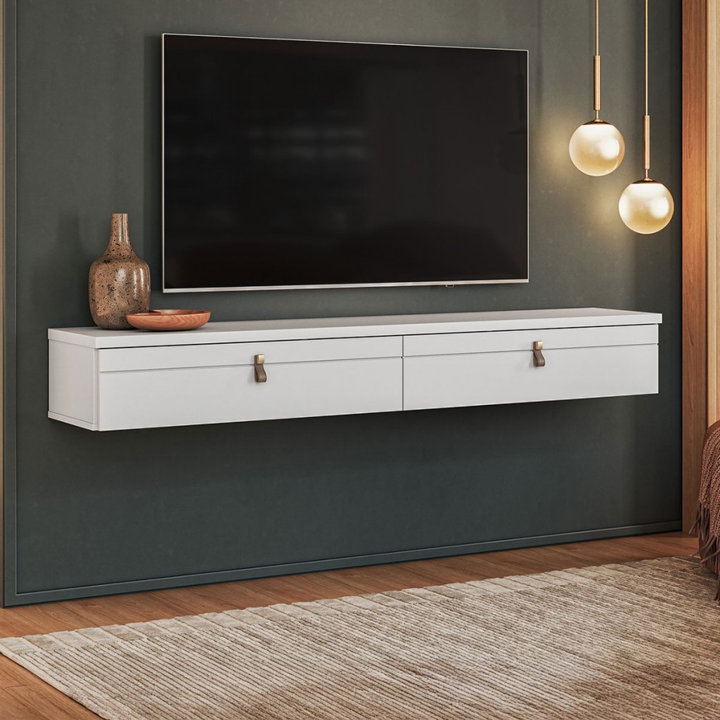 Rack para TV Até 55 Polegadas Nuke 2 Portas - Pnr Móveis em Oferta na Shopee