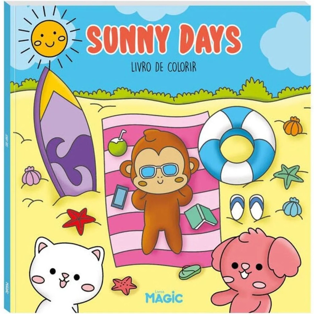 Sunny Days | Livro de Colorir