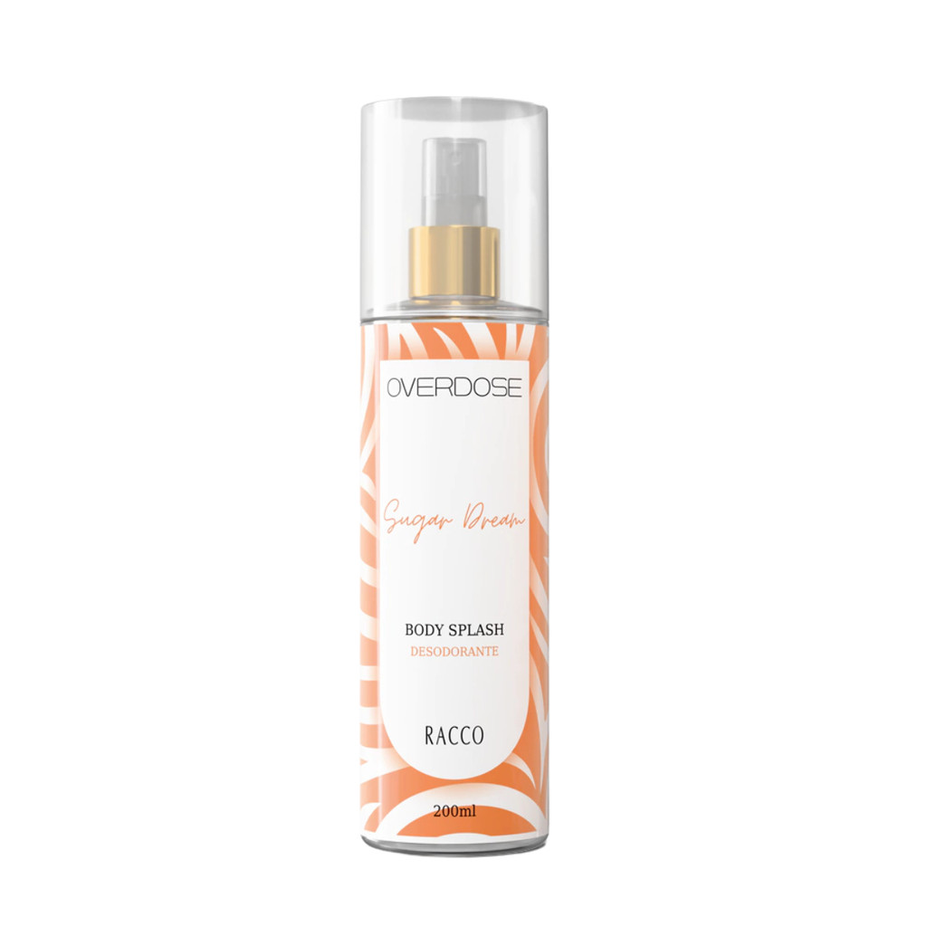 Body Splash Desodorante Sugar Dream Overdose Racco - 200ml
