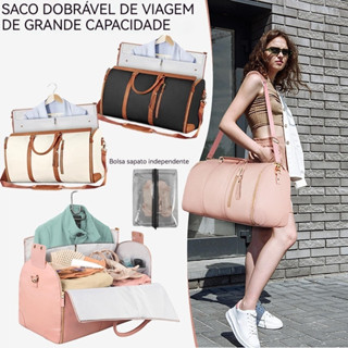Bolsa De Viagem Impermeável De Grande Capacidade De Camada Leve E Com Zíper De Duffel De Ioga Ao Ar Livre em Oferta na Shopee