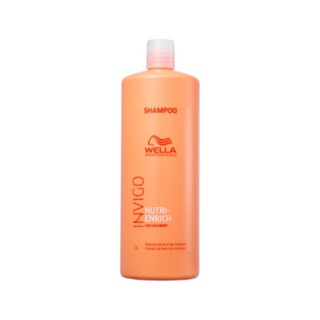 Wella Professionals Shampoo Nutri-Enrich 1L Nutrição Profunda e Brilho para Cabelos Ressecados em Oferta na Shopee