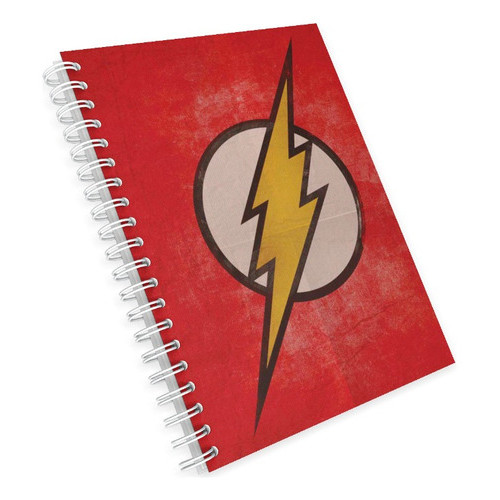 Caderno Universitário Francesa   Heroes Dc 1, 10 e 15 Matérias Escolar Capa Dura Animes  Desenhos