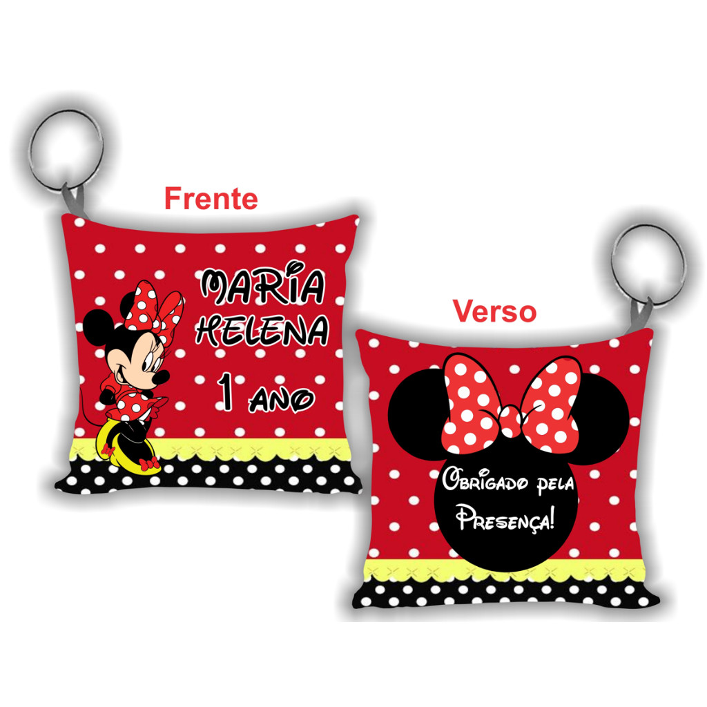 Almochaveiros Lembrancinhas Personalizado Minnie Vários Modelos