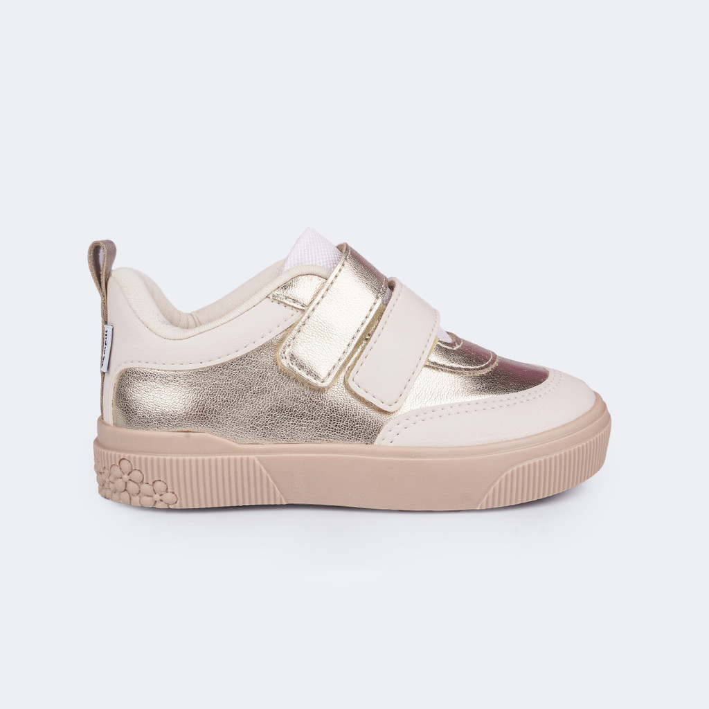 Tênis Infantil Calce Fácil Solado Floral Pampili em Oferta na Shopee