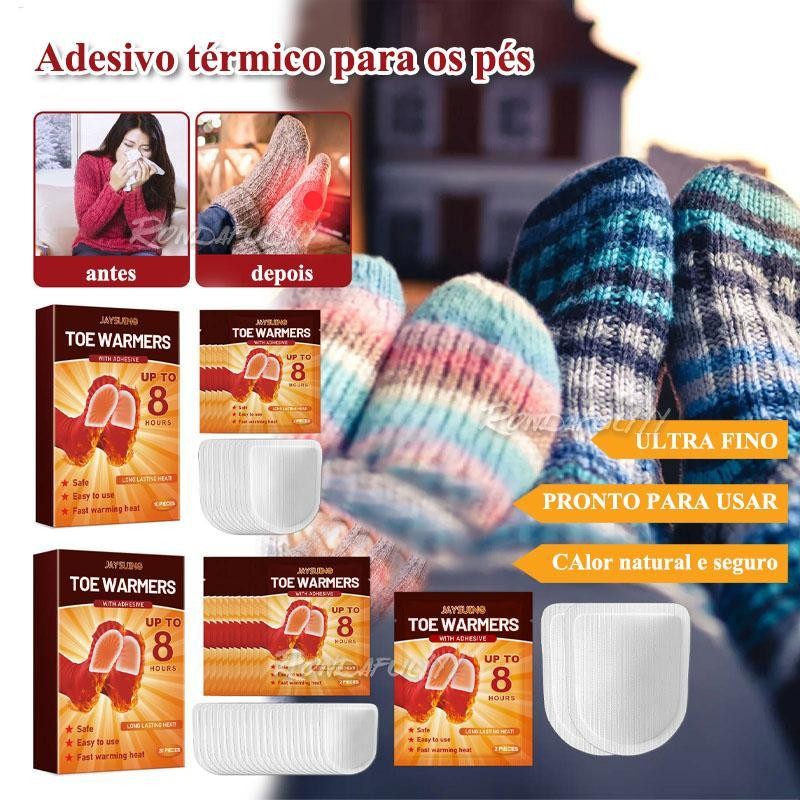 Aquecedor De Pés Adesivo Não-Tecidos De Aquecimento Rápido Confortável 10pcs/20pcs Patch Auto-kagli3br em Oferta na Shopee