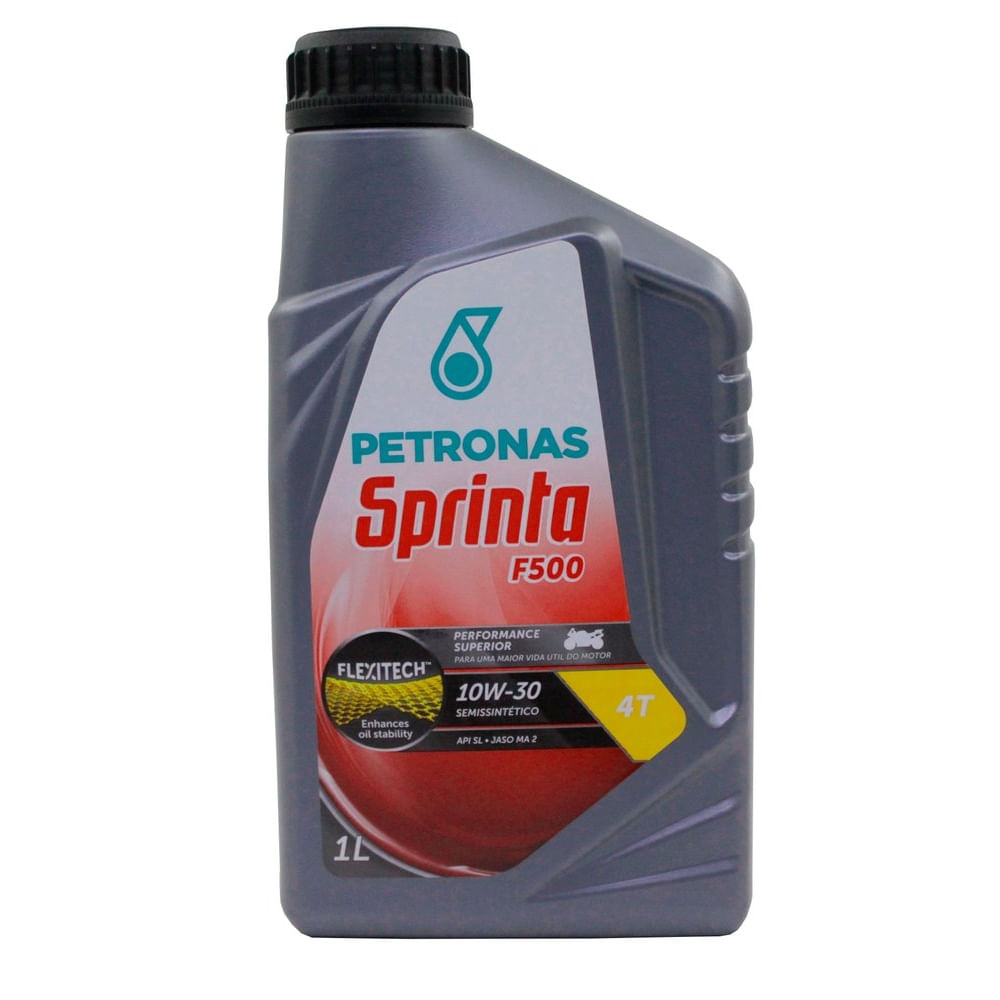 Óleo para Motor 4 Tempos Petronas SM 10W30 Semissintético Sprinta F500