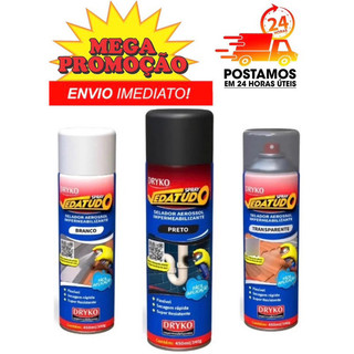 Spray Veda Tudo borracha líquida impermeabilizante Branco Preto Transparente