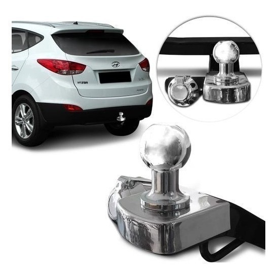 Engate Reboque P/700kg Hyundai Ix35 2010 2011 2012 2013 2014 reforçado .