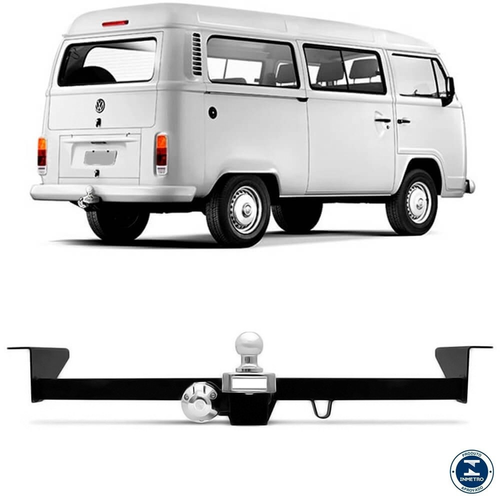 Engate  reboque VW Kombi 450Kg Furgão/standard/CARAT 1997 a 2013 bOM