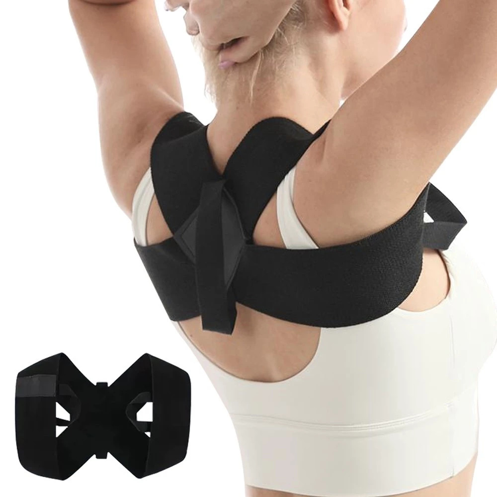 Faixa Corretor de Postura para Ombros e Costas Adulto,Ajuda a Melhorar a Postura,Abre Ombros e Corrige Corcunda em Oferta na Shopee