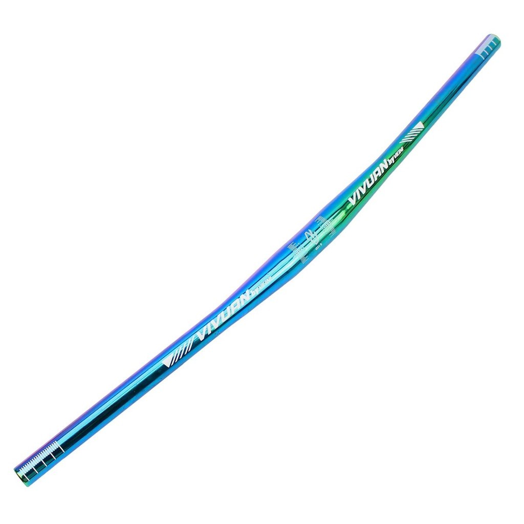 Guidão Bicicleta Vicini Alumínio 720mm 31.8mm Reto Rainbow Camaleão - Sports & Outdoors