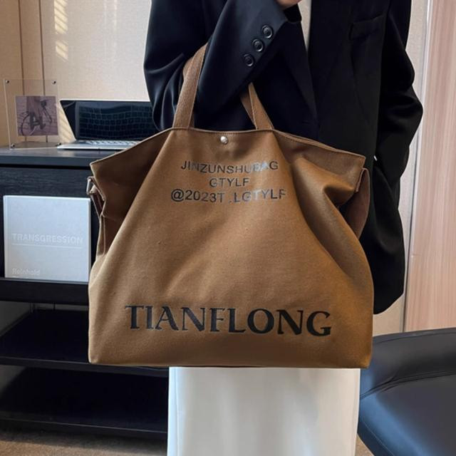 Mochila Feminina Reforçada Bolsa Tote Grande Espaçosa Escolar Feminina para Trabalho Material Macio