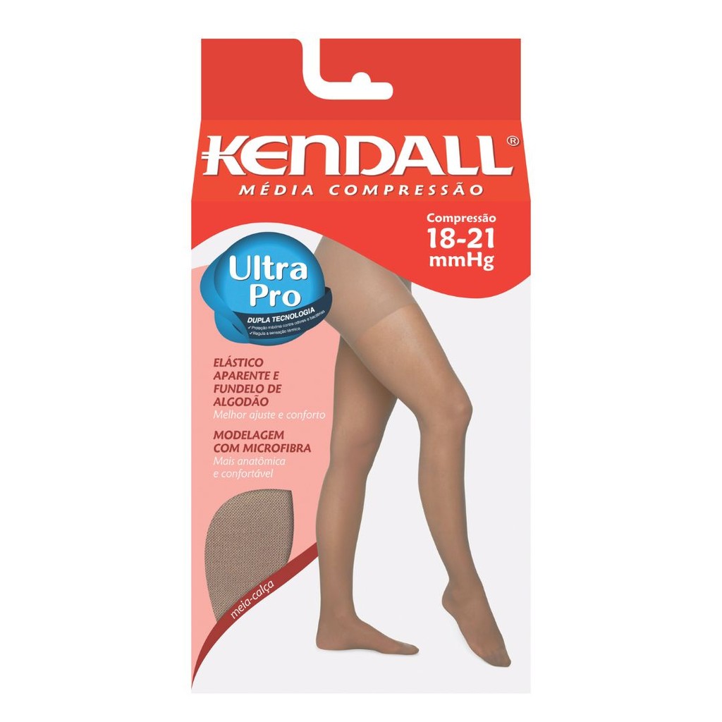 Meia Calça Kendall 1631 Com Ponteira Compressão Média (18-21 mmHg) - Women Clothes