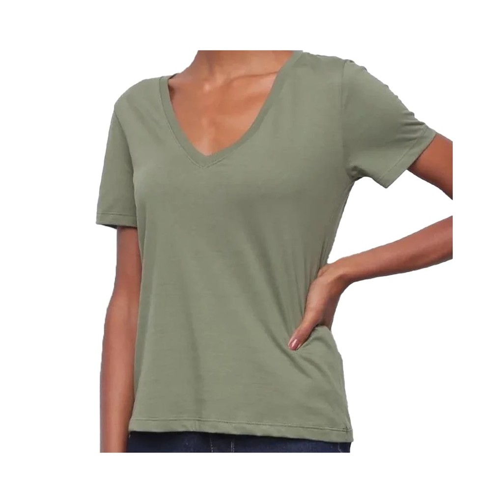 Blusa Hering Meia Manga 4Ez9 Verde Amazonia