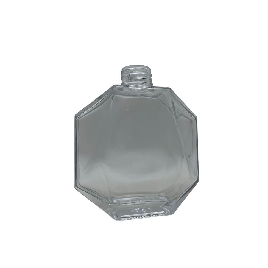 Frasco Para Perfumaria de Vidro Sintra sem Tampa - 180ml - Rosca 28/410 - 1 unidade - Rizzo