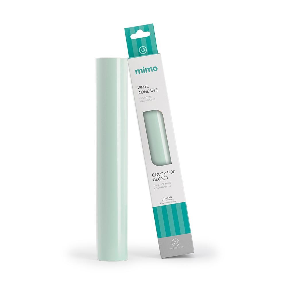 Adesivo Vinil Color Pop Brilho - Verde Claro - Mimo - 30,5 cm x 1,22 m - 1 Und em Oferta na Shopee