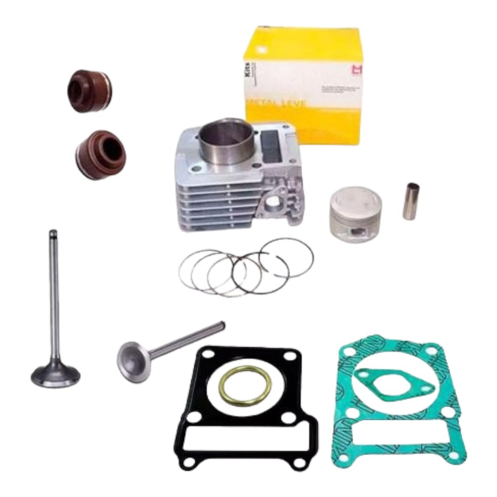 Kit Cilindro motor yamaha Ybr 125 Xtz 125 Factor 125 Juntas Válvula